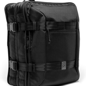 Chrome Macheto Travel Pack Small Suitcase 3 Way Carry 48 Liter Black